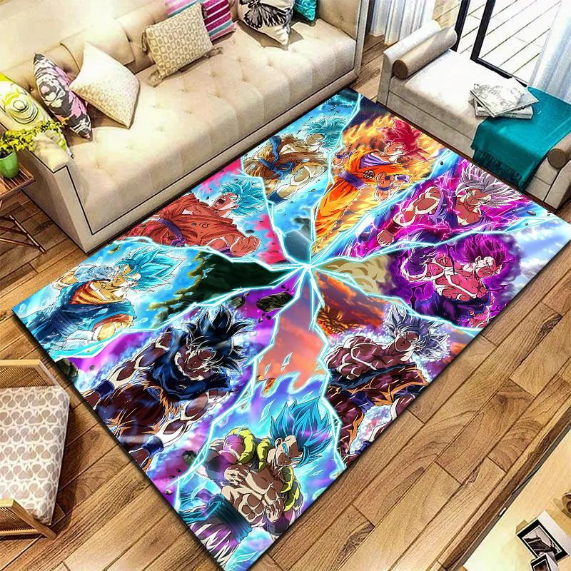Dragon Ball Super Carpet Rug For Living Room Bedroom Home Sofa Decoration,kids Play Nonslip Floor Mat