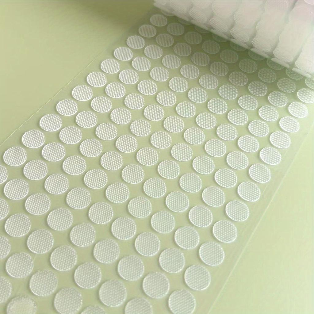 1008pcs (504 Pairs) Transparent Round Circle Sticky Sticker Dots for Arts and Crafts School Classroom Home and Office Use, DIY Tools, Party Gifts