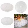 Soft Xmas Tree Skirt Faux Fur Faux Fur Carpet Apron Ornament Christmas Tree Skirts  Floor Cover