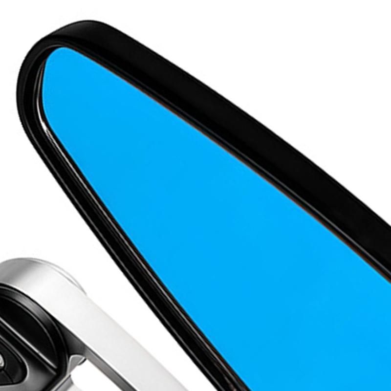 Motorcycle Rearview Mirror Wide Angle View Anti Shake Design Improved Safety For Commuting And Tourings