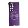 Applicable to Samsung Z FOLD7 CD pattern rotating bracket Z FOLD6 matte FOLD5 four corners anti-drop protective cover