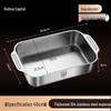 HUIHUADU 316 Stainless Steel Roasting and Baking Pan