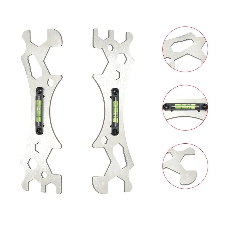 Stainless Steel  And Cold Water Pipe Leveler With Bubble Level Indicator,Tools, Faucet/Shower/Water Heater/Pipe Leveling Tool