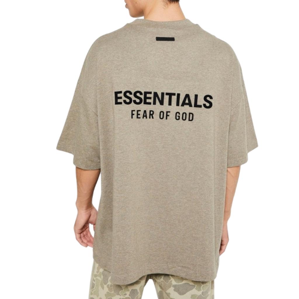 Fear of God Essentials T-shirt Jersey Crewneck Heather Gray