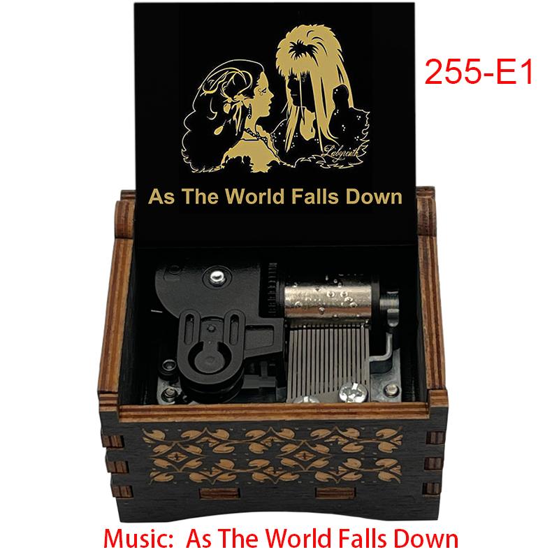 Labyrinth Fantasy Music Box As the World Falls Down Melody Magical Gift From Labyrinth Film Decoration Christmas Gifts