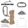 Adjustable Paracord Tent Rope with Tarp Reflective 4mm 4m with Adjustable 350kg Load Includes Storage Bag Carabiners, Rope, Guyline, Material,