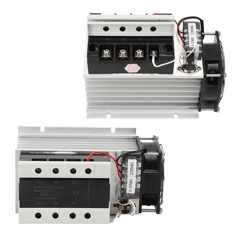 BERM Solid State Relay 3Phase Builtin Protection Electronic Component BRM60DA150YCT