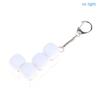 Relaxing Diy Keyboard Keychain Keycap Keys Button Finger Keyboard Cap 1/2/3/4/9Keys Relief Stress Clicker Toy Child Adult