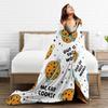Cookie Monsters Blankets  Soft Warm Street Trend Plush Throw Blanket For Students Outdoor Flannel Bedspread Bed Cover