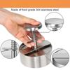 Hamburg Meat Press 304 Stainless Steel Meat Press Cake Press Hamburg Meat Press Cake Mold