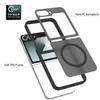 Skin Feel Shield Magnetic Case For Samsung Galaxy Z Flip 6 7 5G Magsafe Wireless Charging TPU Frame Hard Plastic Phone Cover