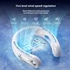 Ice Cooling Neck Fan, Bladeless Portable Hands-Free Wearable Mini Fan, 360° Circulating Cold Air Quiet Fan