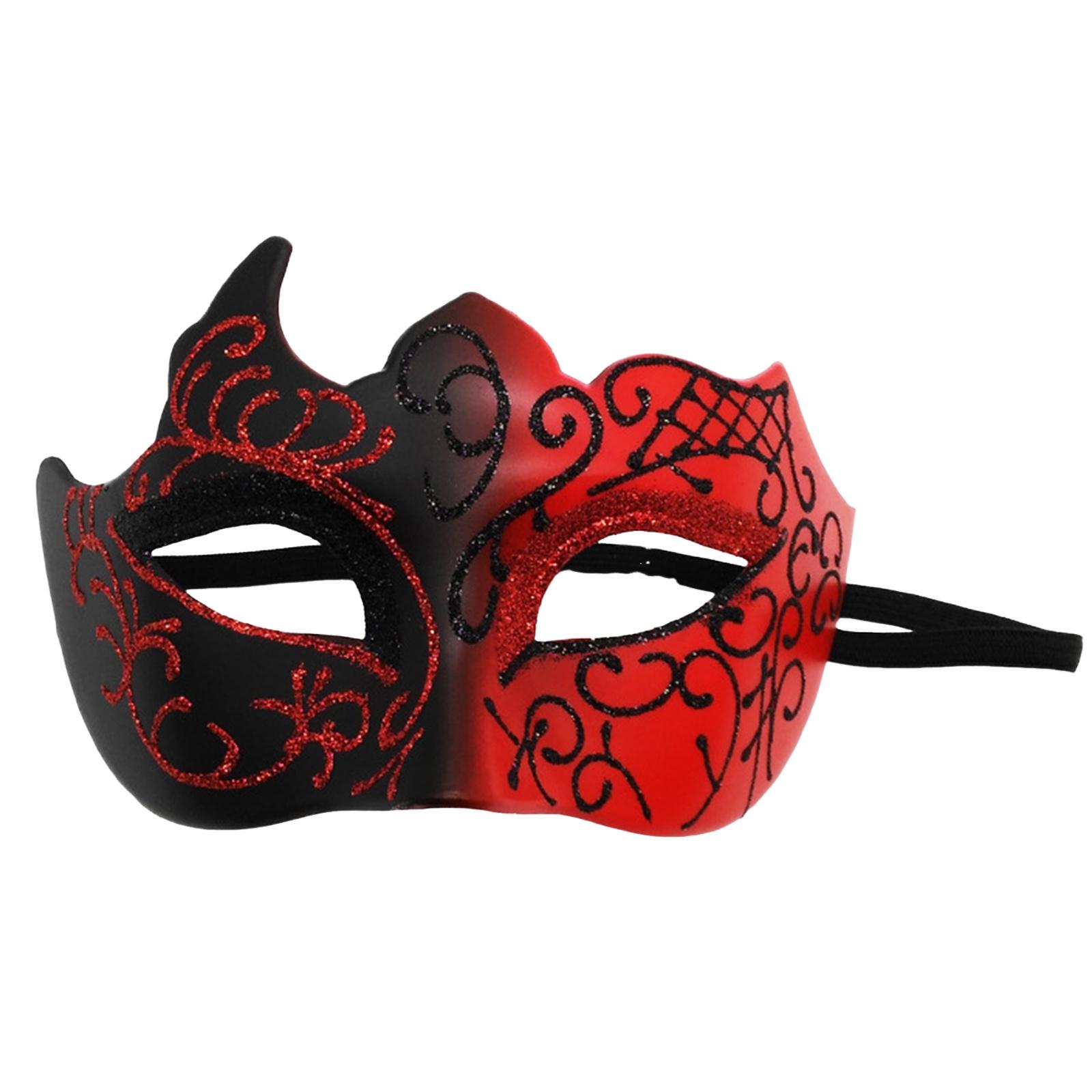 

Мужская маскарадная маска ПВХ материал гладкая поверхность удобная в носке для костюма на Хэллоуин