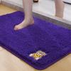 Bathroom Floor Mat, Water-Absorbent Bathroom Foot Mat, Non-Slip Mat, Carpet Mat, Toilet Door Mat, Household Plush Special Mat