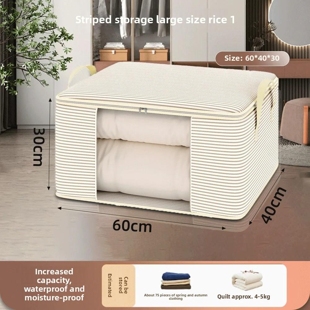 Household Large Foldable Storage Bag,Clothing,Quilt,and Miscellaneous Items Storage Bag,Space-saving,High Load-bearing Capacity