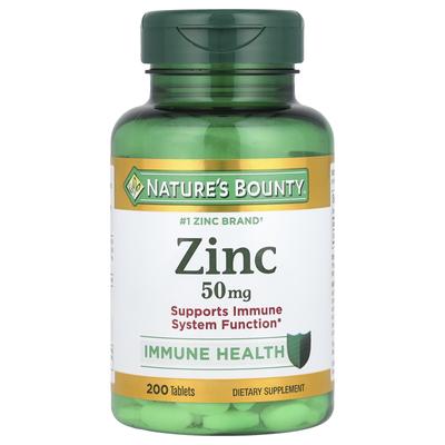 Zinc, 50Mg, 200 Tablets