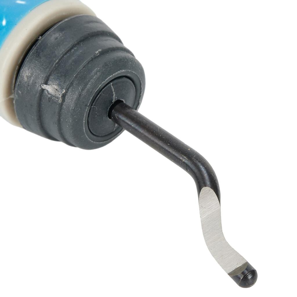 High Quality Nice Portable Pratical Deburring Tool Burr Scraper Rubber Blue Deburring Handle 1 PC Blade Ergonomic