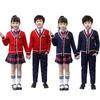 British Academy Style Cardigan Sweater Kindergarten and Primary School Uniform for Spring, Autumn, and Winter Wear