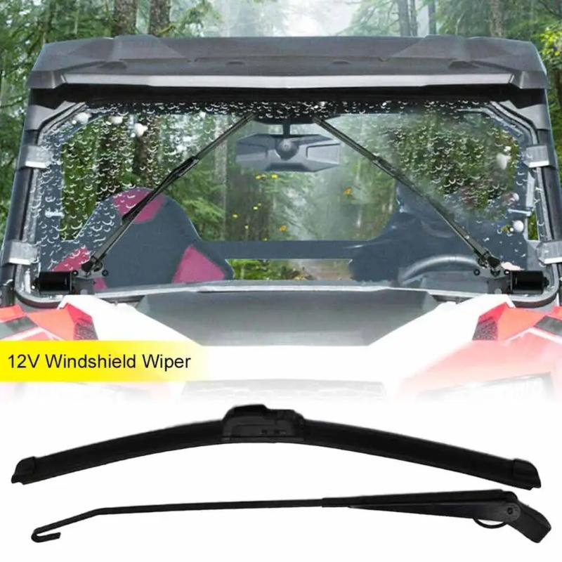Waterproof Wiper Motor Kit For UTV ATV Sand Cars Delivers Superior Performances In Muddy Rainy And Dusty Environments
