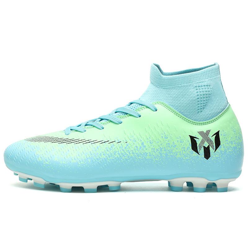 

Взрослые FG Длинные ногти TF Сломанные ногти Молодежные студенческие профессиональные тренировочные футбольные бутсы для закрытых помещений с высоким верхом Нескользящие спортивные 34