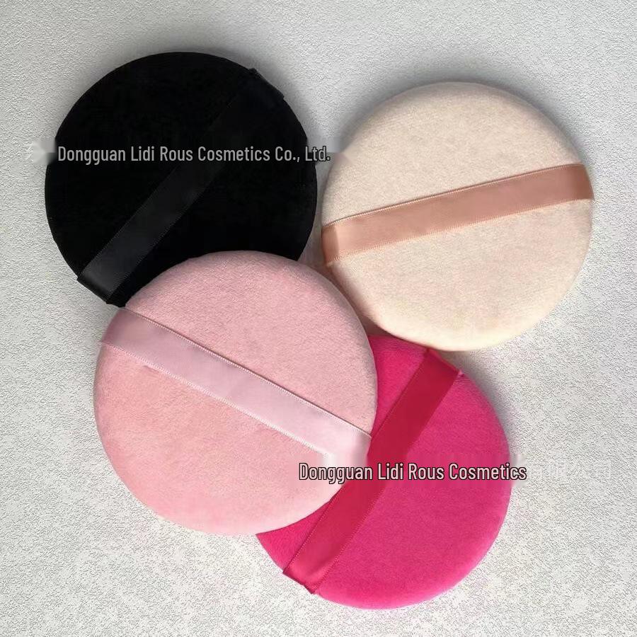 

Dual-Use Large Round Powder Puff for Makeup - Dry & Wet Application