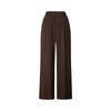 JUZUI Women's Casual Commute Striped Tapered Cropped Pants