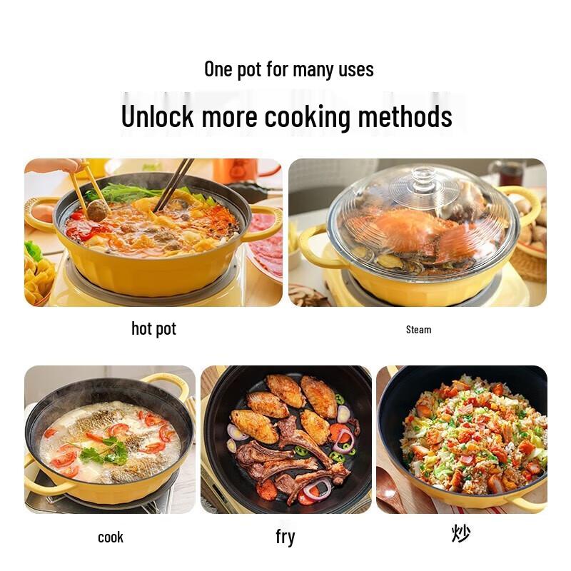 Buydeem Enamel Pot