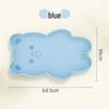Silicone Pet Placemat: Anti-Spill, Anti-Slip, Waterproof, Easy to Clean, Overlock Edge, Food Leakage Prevention. Suitable for Cats and Dogs.