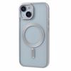 For iPhone 15 TPU Case Compatible with MagSafe CD Vein Matte Phone Cover