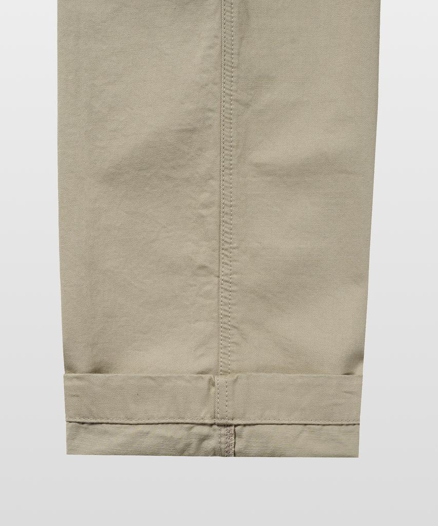 MANNERGRAM 1950 Classic Roadside Fatigue Pants Beige