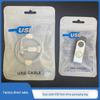 USB Cable & Digital Accessories Self-Sealing Storage Bag