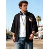 Men's Japanese Cropped Sleeve Kimono