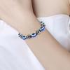 New Arrival Turkish Evil Eyes Bracelet Hematite Stone Therapy Health Care Magnetic Bangle Yoga Bracelets for Women Men Jewelry