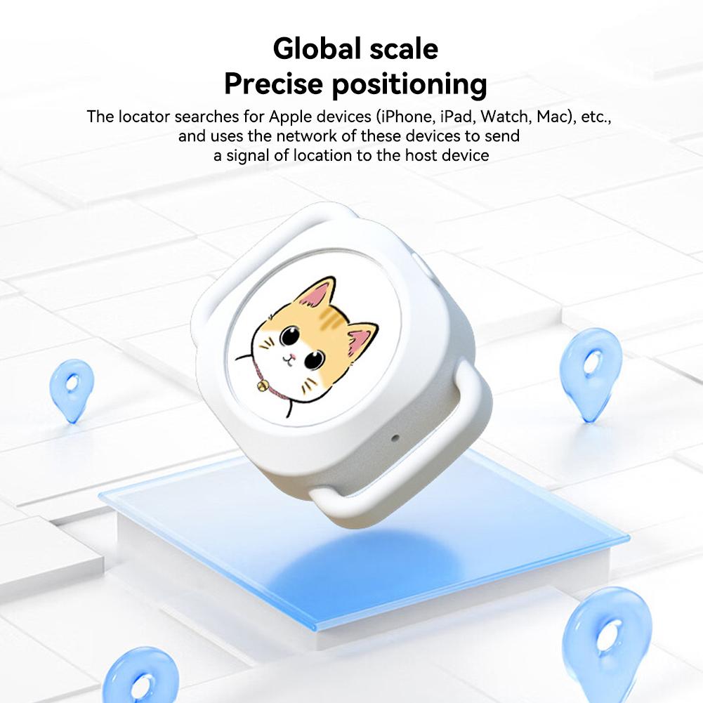 Localizzatore Bluetooth per animali domestici, impermeabile, anti-smarrimento, collare di localizzazione per gatti, cani, localizzazione, impermeabile