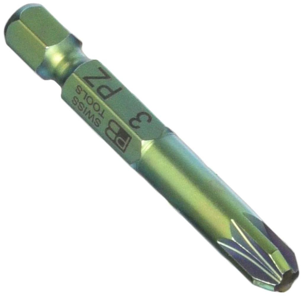 PB Swiss Tools Stepped Pozidriv Bit E6-192-3 (PZ) E6-192-3