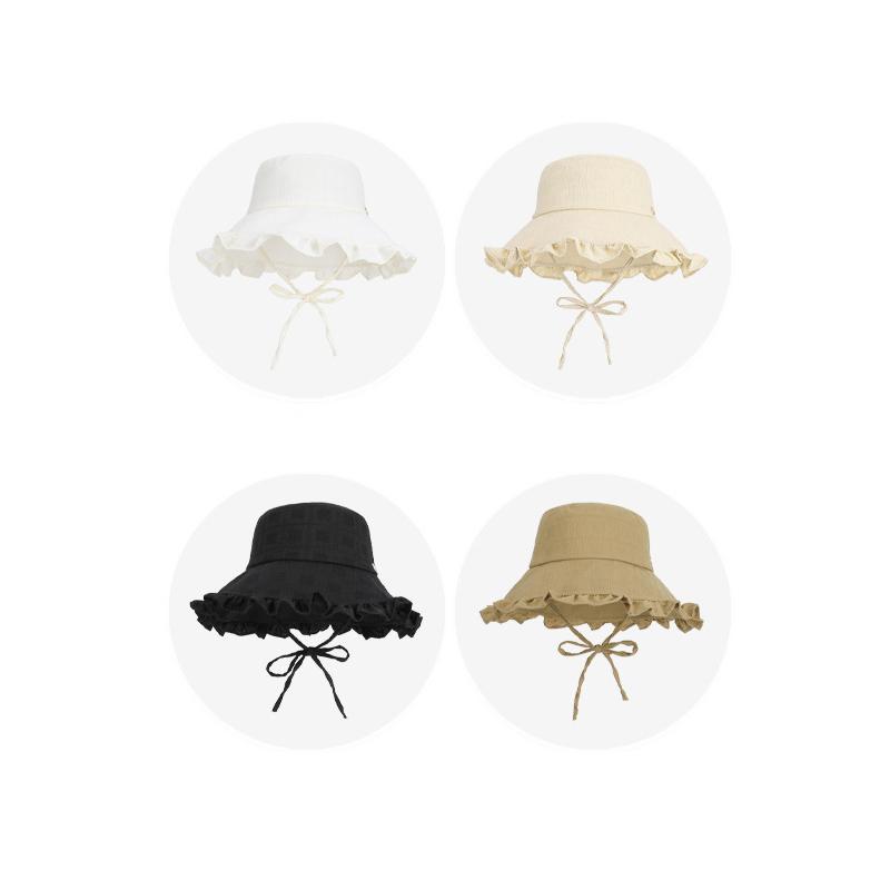 Spring Summer Outdoor Sun Hat Women's Lace Big Brim Fisherman Hat