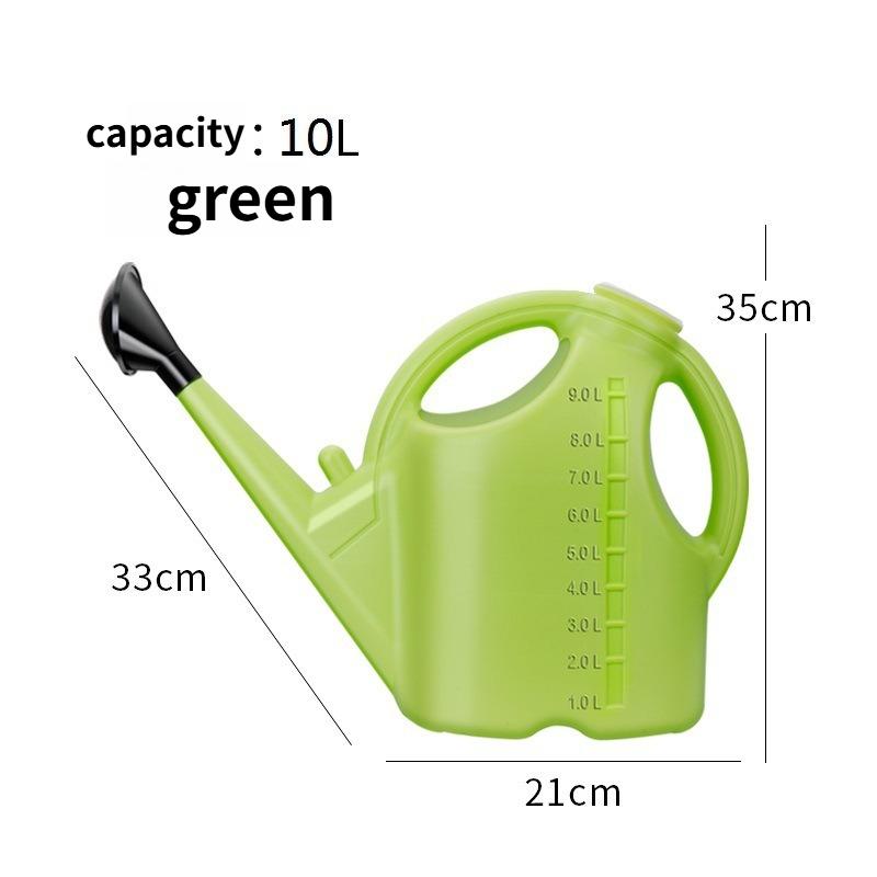 Large Thiened 5L Plastic Long Mouth Watering Can Gardening Household Flower Sprang Hose Garden Tool Flower Bed Sprayer