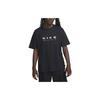T Shirts Men's Black Crew Neck Moderate Straight Fit DX9465-010