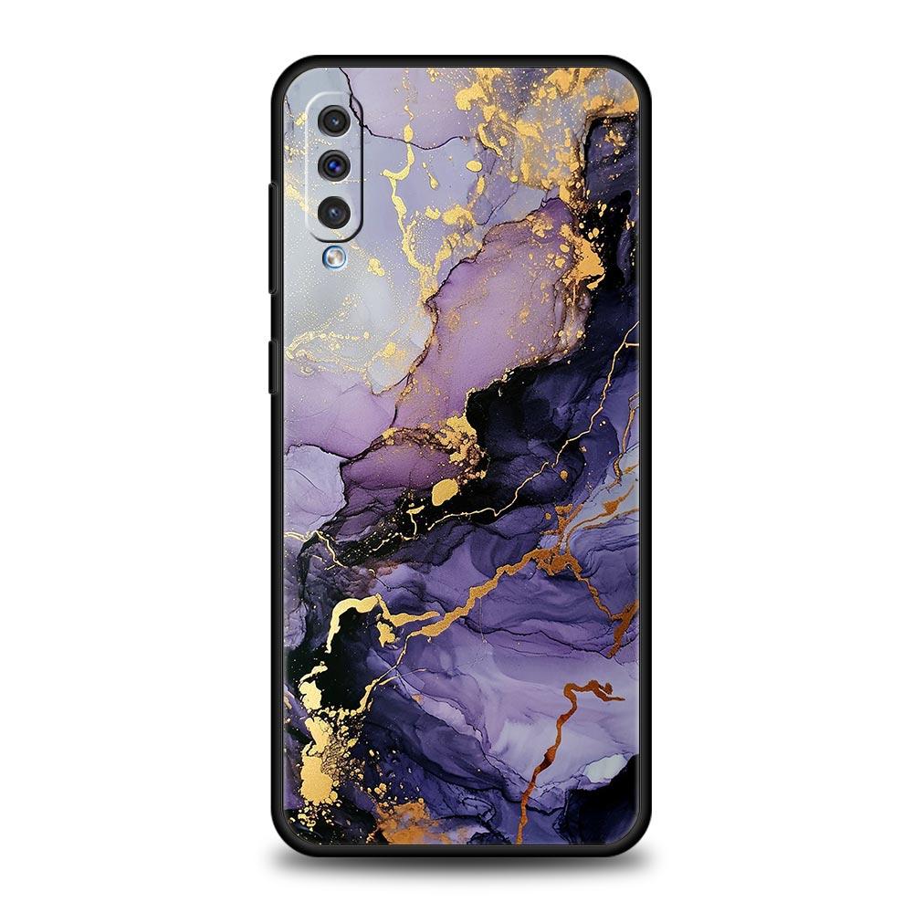Marble Stone Phone Case For Samsung A56 A36 A26 A54 A52 A24 A14 A50 A72 A70 A06 A12 A22 A34 A42 A32 A04s A16 5G Cover