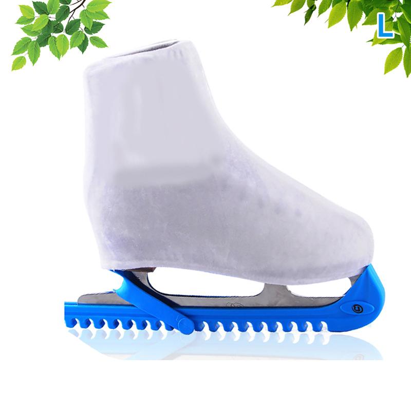 Upgraded High Elastic Velvet Fabric Figure Skating Shoes Cover Protector Anti-Scratch & Dustproof Ice Skate Blade Covers Guard