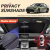 Auto Black Windows Privacy Sunshade For DODGE ATTITUDE TRUMPCHI EMPOW 2024-2027 Anti-UV Heat Ulation Protect Cover Accessorie