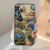 Starry Night Klimt Kiss Phone Case For iPhone 17 Air 16 15 14 13 12 11 Pro Max 12 13 Mini 15 16 Plus 16e Cover Coque