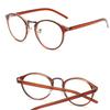 Retro Round Student Myopic Glasses With Degree Ultralight Men Women Minus Lens Prescription Eyeglasses 0 -1 -1.5 -2.0 To -6.0