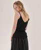 GRIDAJ Scoop Sleeveless Knit Top _ Black