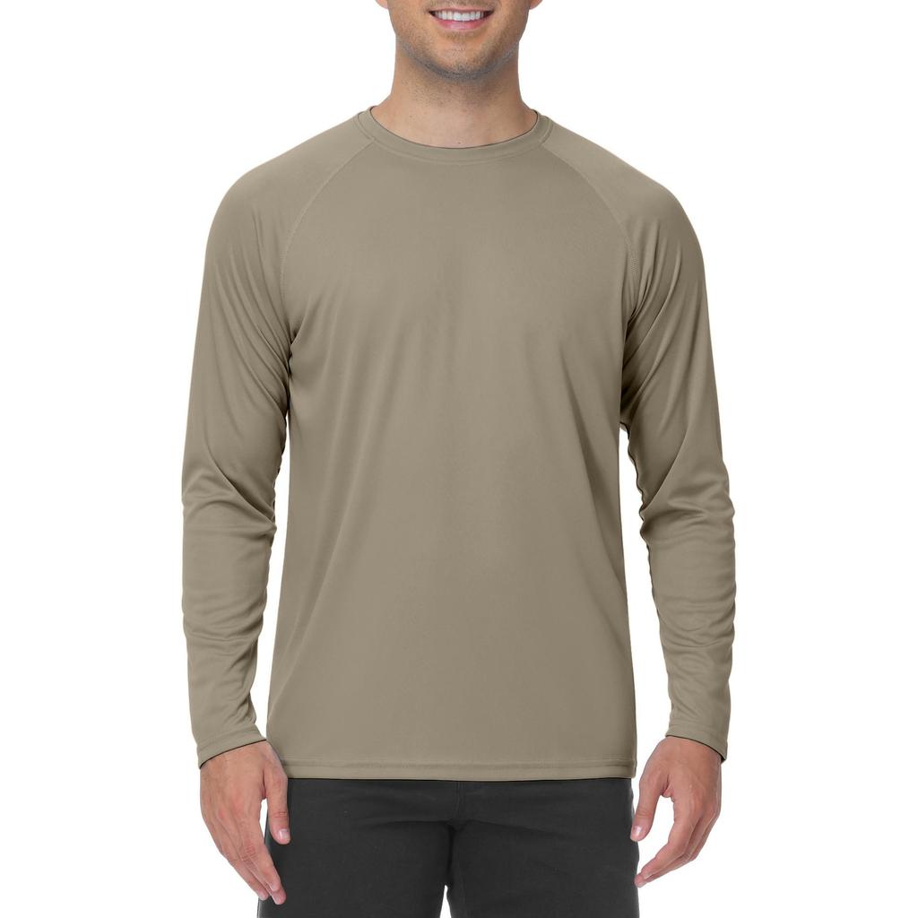 Men's Sun Protection Shirts Spring Summer UPF 50+ Long Sleeve Quick Dry Men Shirts Breathable Hiking Fish Performance Tops UV-Proof