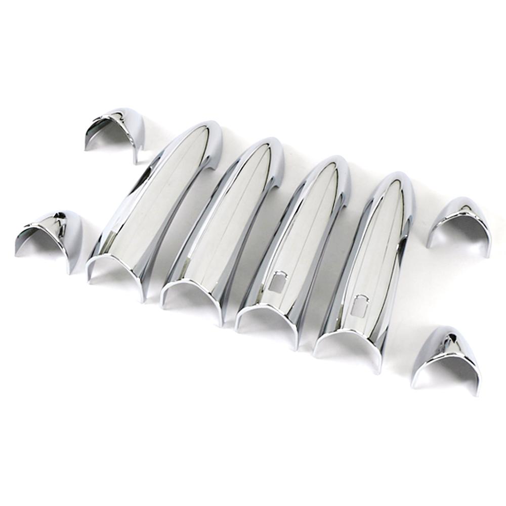 Pro Opel Opel Insignia B Astra K Ampera-e Chrom Vnější kryt kliky dveří Chromový stylový ozdobný rám