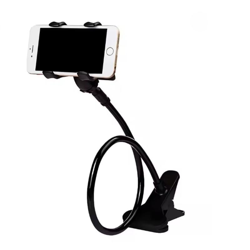 1Pc 360 Rotatable Phone Holder Flexible Lazy Bracket For Bed Desktop Universal Clip Stand For Smartphones Hands-Free