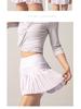 Women's Quick-Dry Summer Pleated Skort: Breathable, Anti-Light, Ideal for Tennis, Yoga & Fitness