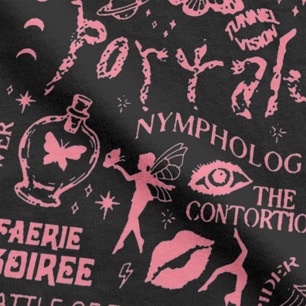 Herren The Evil Moon Cycle Melanie Martinez T-Shirts 100% Baumwolle Kleidung Erstaunliche Kurzarm Rundhals T-Shirts Geschenkidee T-Shirts