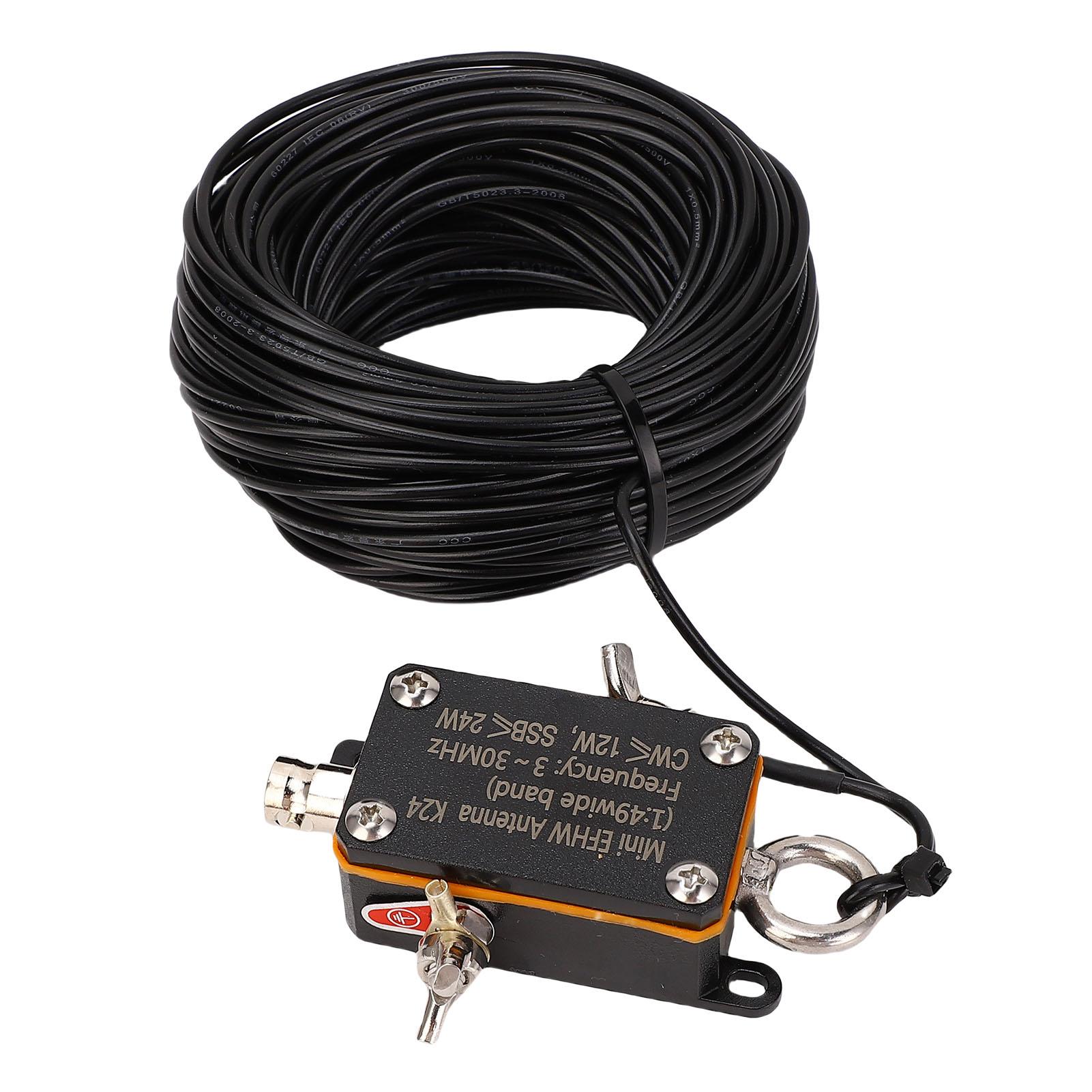 

Коротковолновые антенны 1:49 Балун 3 30 МГц EFHW Карманная КВ Антенна с Концевым Питанием для Радио с Тканевым Чехлом